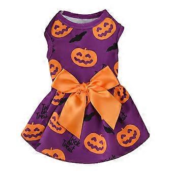 Pet Skirt Girocollo Cosplay Skin-friendly Pet Dogs Vestito da principessa per Natale