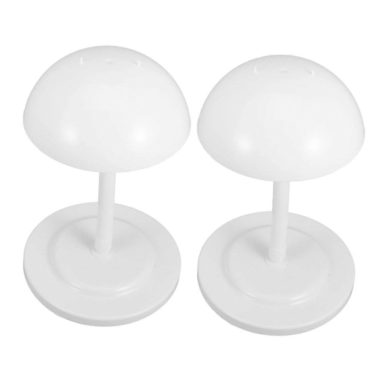 Adjustable Wig Stand for Retail with Stable Freestanding Base and Tool Quick Assembly