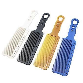 Resin Combs Hair Cutting Comb Hair Shearing Comb Haircut Supplies Accessories Hair Supplies for Men Women Salon (White)