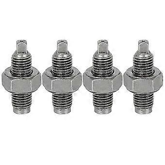 X Autohaux 1/2pcs M6 Aluminum Alloy Valve Adjusting Screws With Nuts Bolts Kits compatible with CG125 Motorbikes