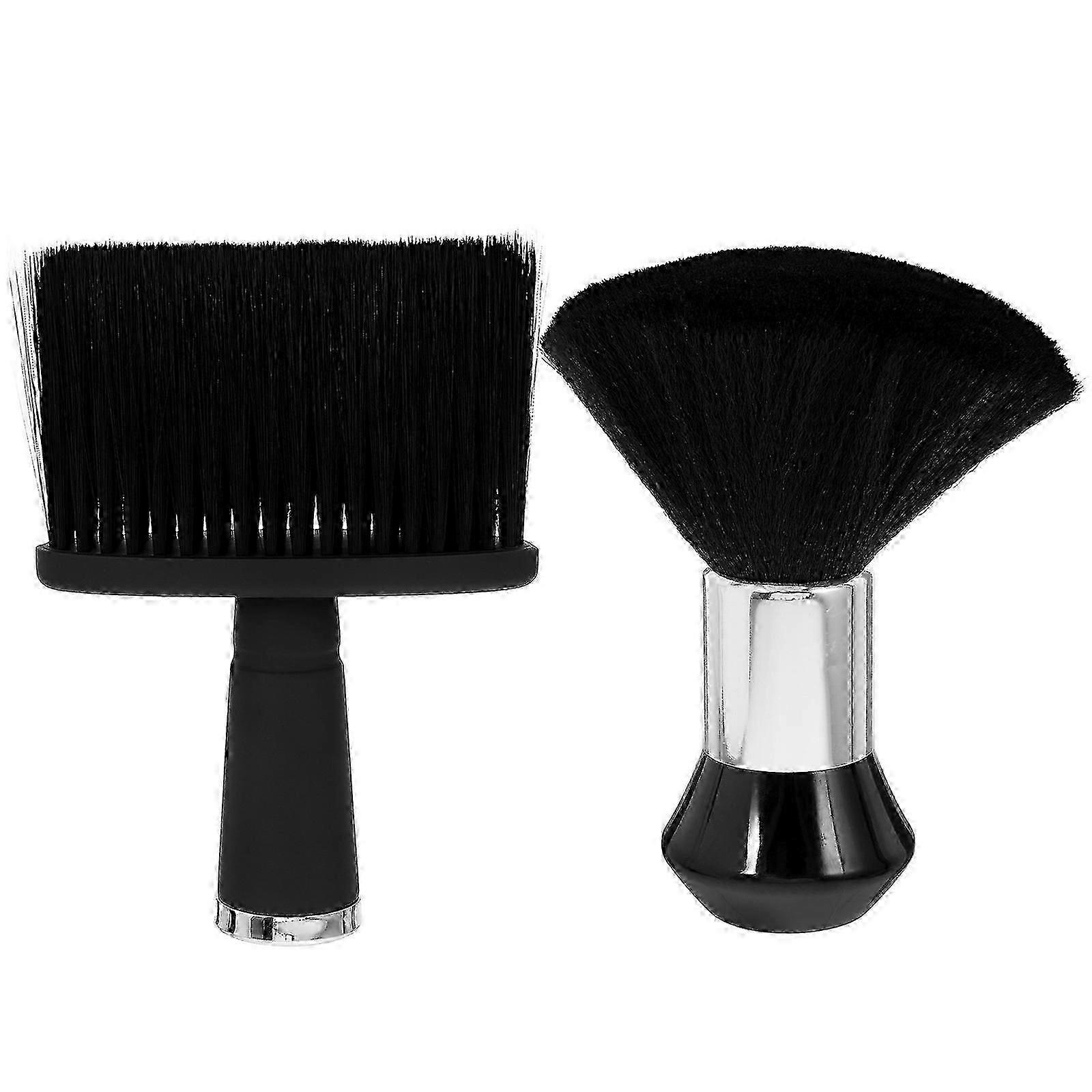 Sweeping Neck Duster Barber Brush for Efficient Cleaning 2Pcs Set