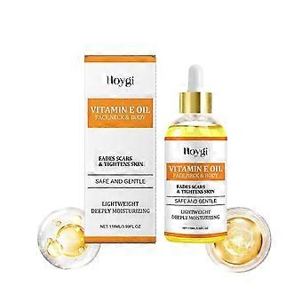 Vitamin-E-Hautpflegeöl enthält Hyaluronsäure und Vitamin B5 (Panthenol).
