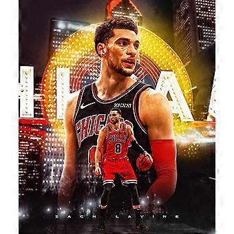 ZACH LAVINE Hoops Baller Basketball 2 Jigsaw Puzzle Brain Teaser ZA1562