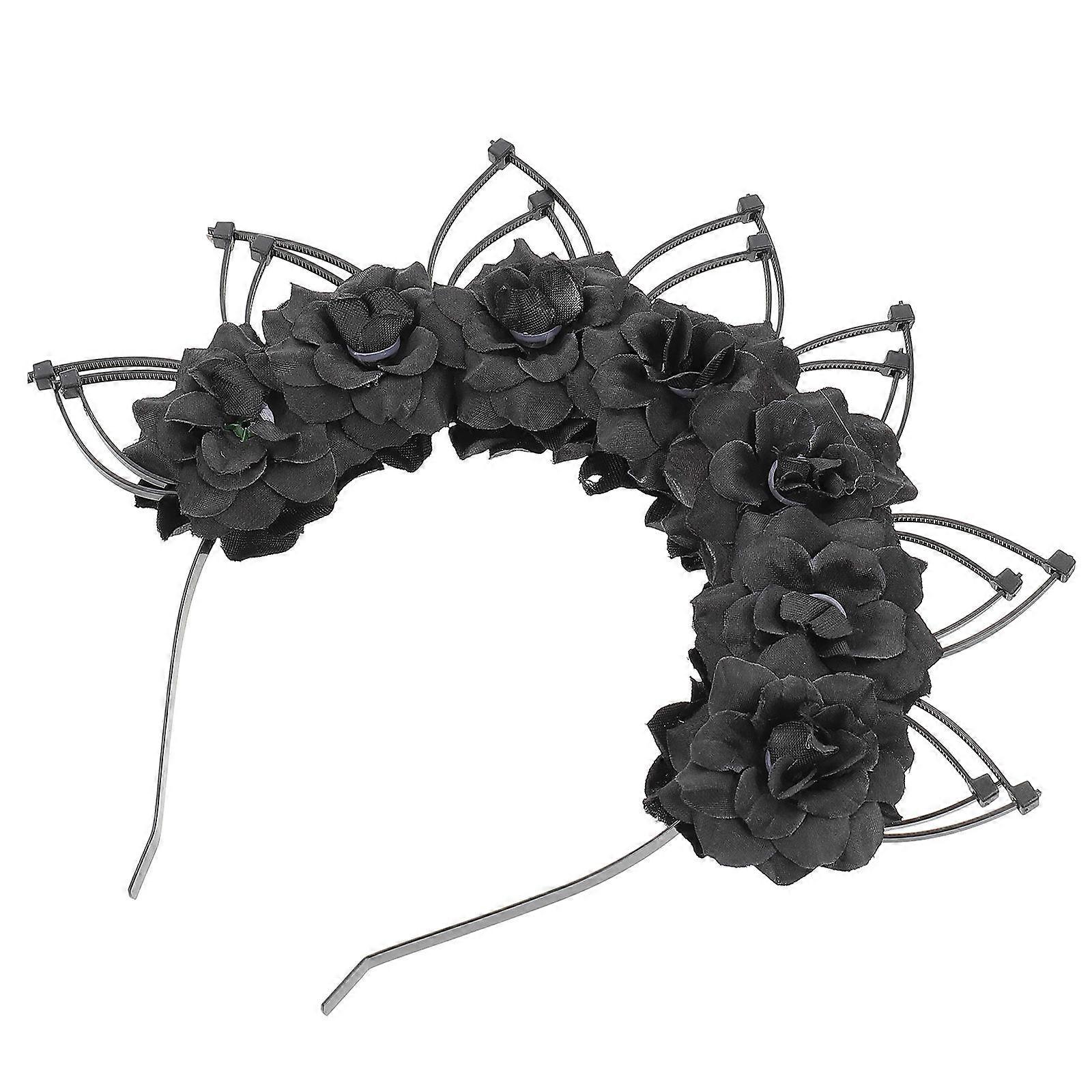 Gothic Hair Decor Plastic Headband for Multi-Purpose Use