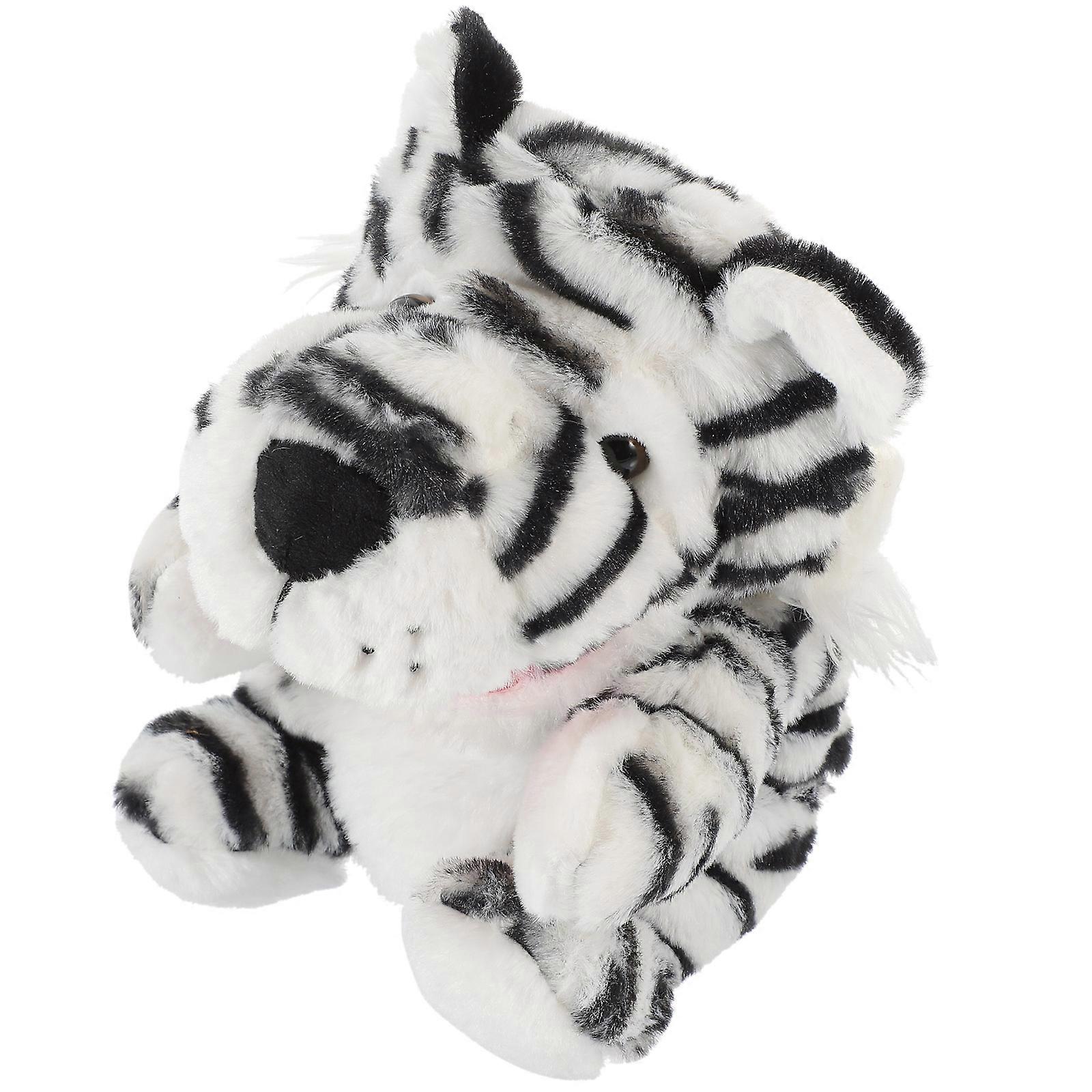 Interactive Plush Tiger Hand Puppet Toy for Parent Child Fun