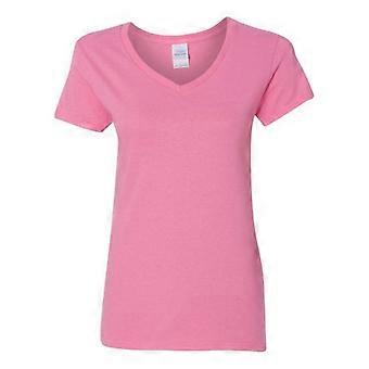 Koszulka damska Gildan Heavy Cotton z dekoltem w serek