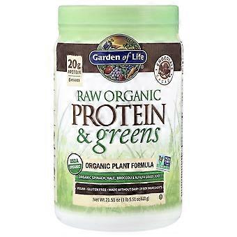 Garden of Life, Raw Organic Protein & Greens, Chocolate Cacao, 1 lb 5.51 oz (610 g)