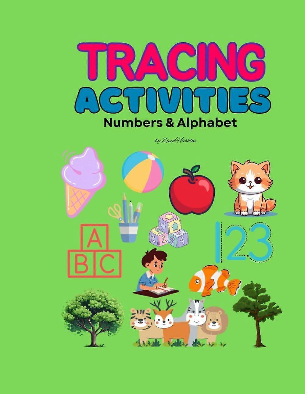 Tracing activities numbers alphabet