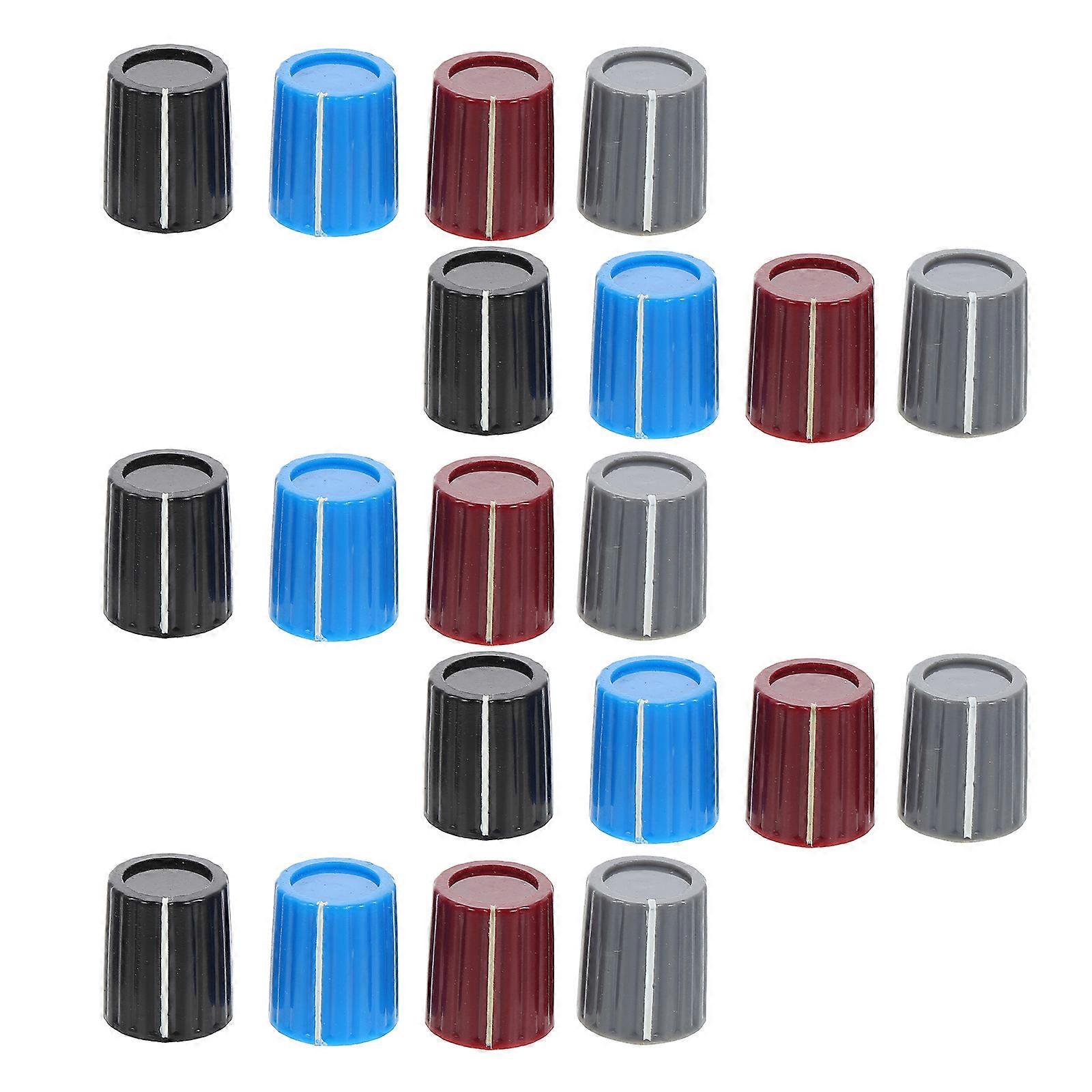 Guitar Amplifier Knobs Effect Pedal Knobs for Guitar 80Pcs Set