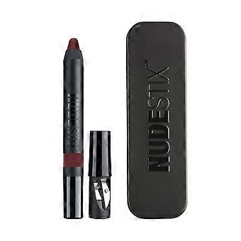 Delineador de labios y colorete mate intenso 2 en 1 Nudestix Raven 2,5 g