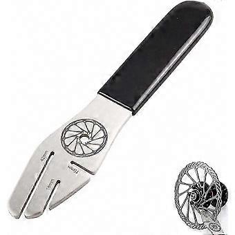 Bike Repair Tool for Straightening and Aligning Brake Discs with Anti-Slip Grip Handle