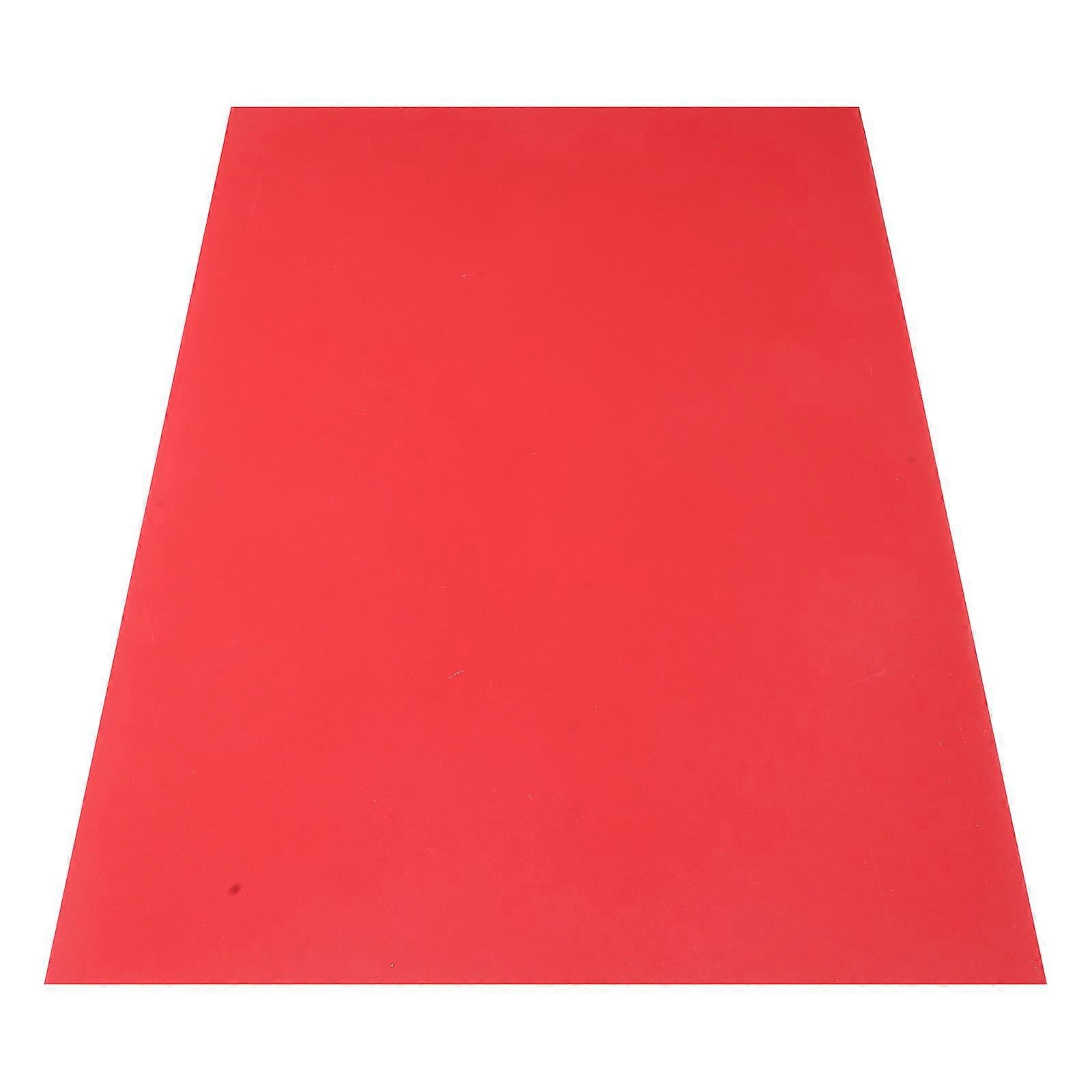 Red Rubber Stamp Sheet for Engraving Machine with Soft Material