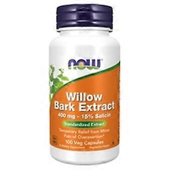 Willow Bark Extract 400mg 100 vegetable capsules
