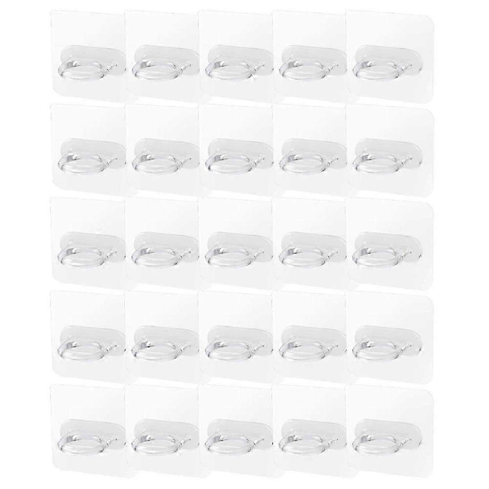 Multifunctional Circular Hook Round Hole Hook Self-Adhesive Hook Bathroom Hook Wall Hook for Hang C