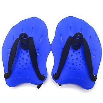 Swimming Paddles Training Adjustable Hand Webbed Gloves Pad Fins Flipperscompatible withMen Women Kids