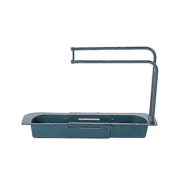 Cisea Kitchen Supplies Multi-function Pull-out Sink Telescopic Rack (green)