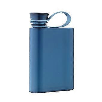 400 ml Wasserflasche Komfortabler Griff Flach Auslaufsicher Sturzsicher Trinken Wasserkocher im japanischen Stil Weinflasche Outdoor-Sport