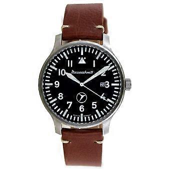 Aristo Men's Messerschmitt Watch Pilot's Watch ME-6332BLVIN Leather
