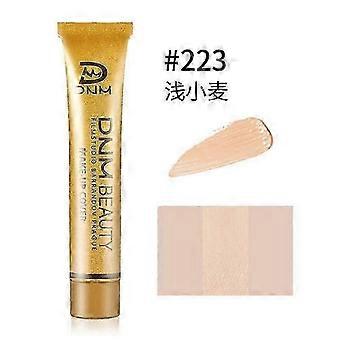 Concealer Foundation Cream, wasserfest, vollständige Abdeckung von Augenringen, Falten, feinen Linien und Hautunreinheiten, geeignet für ganztägiges Make-up, Abdeckung Akne Mar