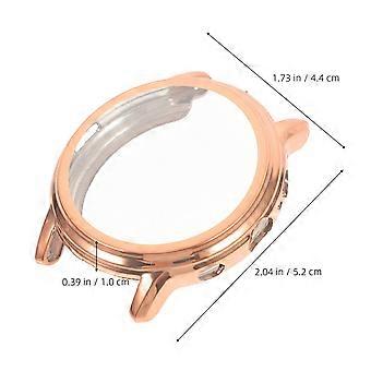 TPU Watch Frame Compatible For Fossil Gen 5 The HR Rose Gold Watch Accessories 1Set