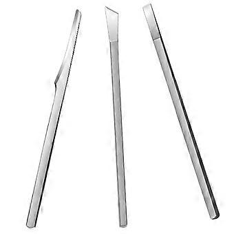 Professional Stainless Steel Toenail Clippers Set for Ingrown Nail Correction and Cuticle Care