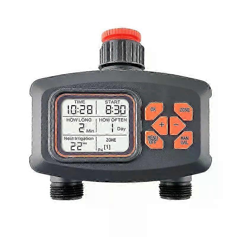 Rain Timer Controller IP65 Waterproof Automatic Garden Irrigation System LCD Display