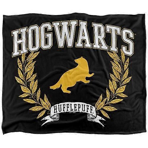 Harry Potter Hogwarts Hufflepuff Leaves Blanket