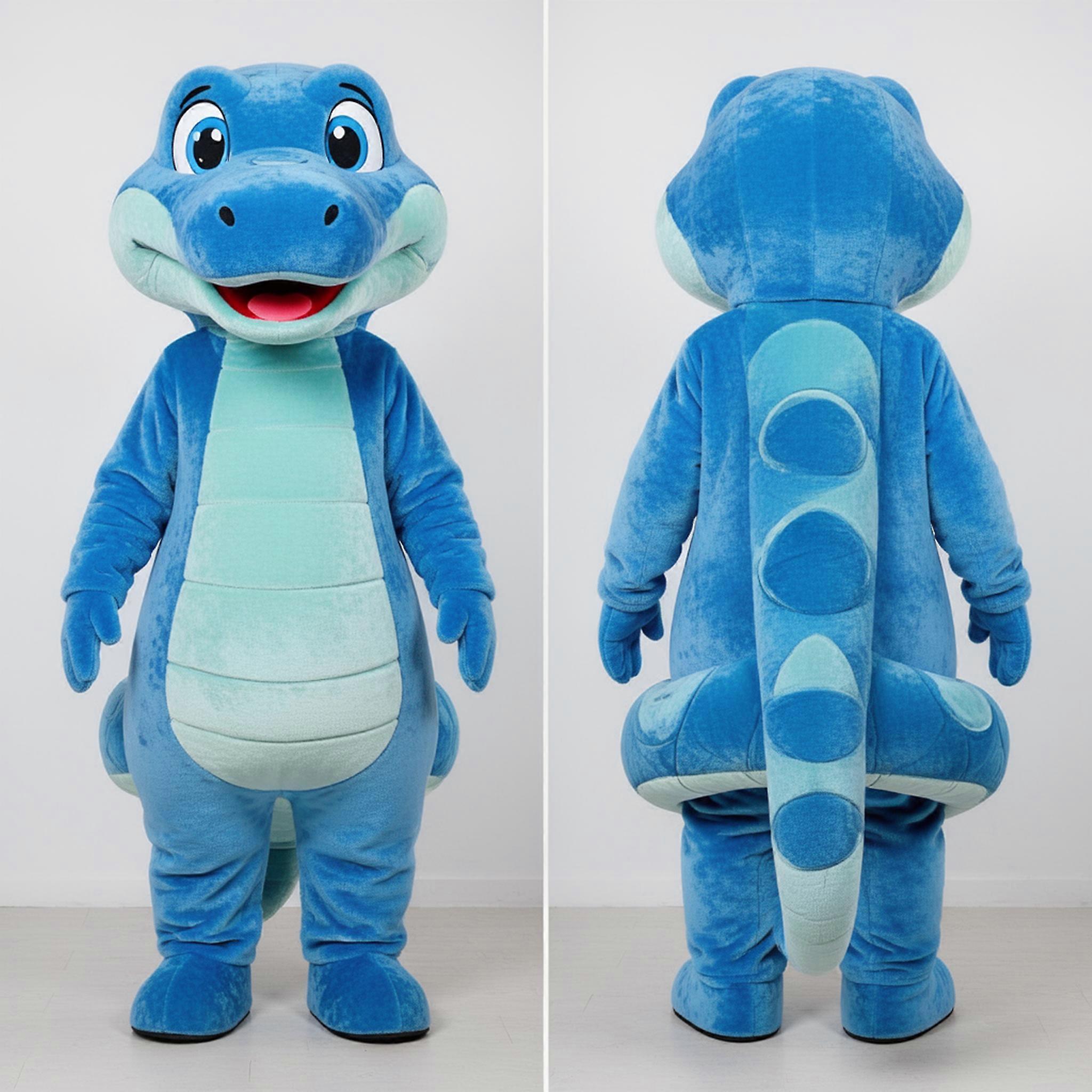 MASTICOT Azure Velvety Python Mascot