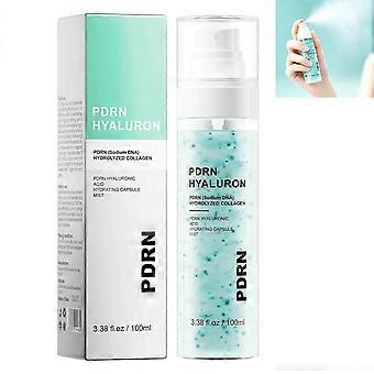 PDRN Collagen Glow Facial Serum Spray 100ml, Hydraterende Gezichtsmist, Directe Hydratatie voor een Volle Huid, Dagelijkse Huidverzorging, Stralende Finish, Geschikt voor Alle Huidtypen