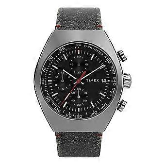 Timex Legacy Tonneau -kello, 42 mm, nahkaranneke, TW2W50000