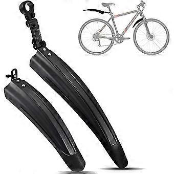 Bike Mudguard Set for Trek Marlin, Thickening Widening Mountain Bike Front and Rear Mud Guard Fenders, Portable Adjustable Mud Guards fit for-wj2