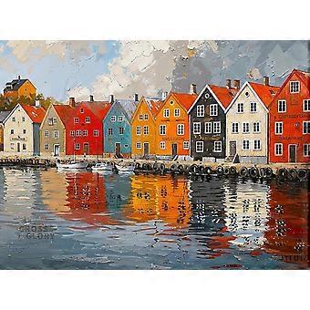Puzzles für Erwachsene Fjordfassaden DDA068