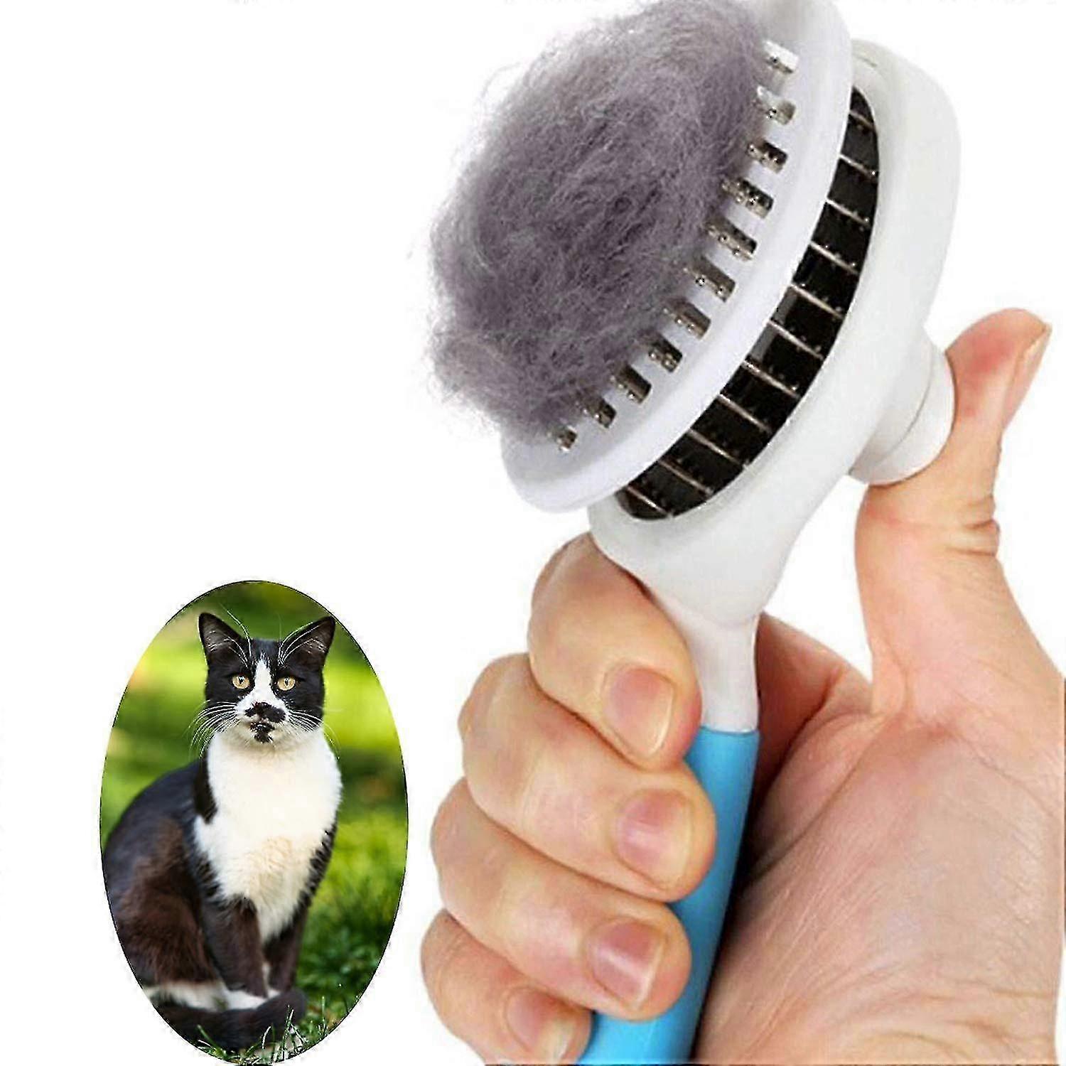 Ergonomic Pet Deshedding Comb