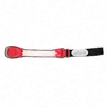 Running Adjustable Silicone Belt - Reflective Waterproof LED Illuminated Wearable Luminous Armband