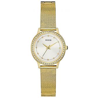 Guess- chelsea Montre à quartz analogique pour femme avec bracelet en acier inoxydable W0647L7