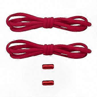 No-Tie Elastic Laces for Sneakers with Metal Tips