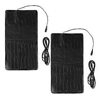 USB Adjustable Heating Pad for Pet Reptiles and Small Animals 2Pcs