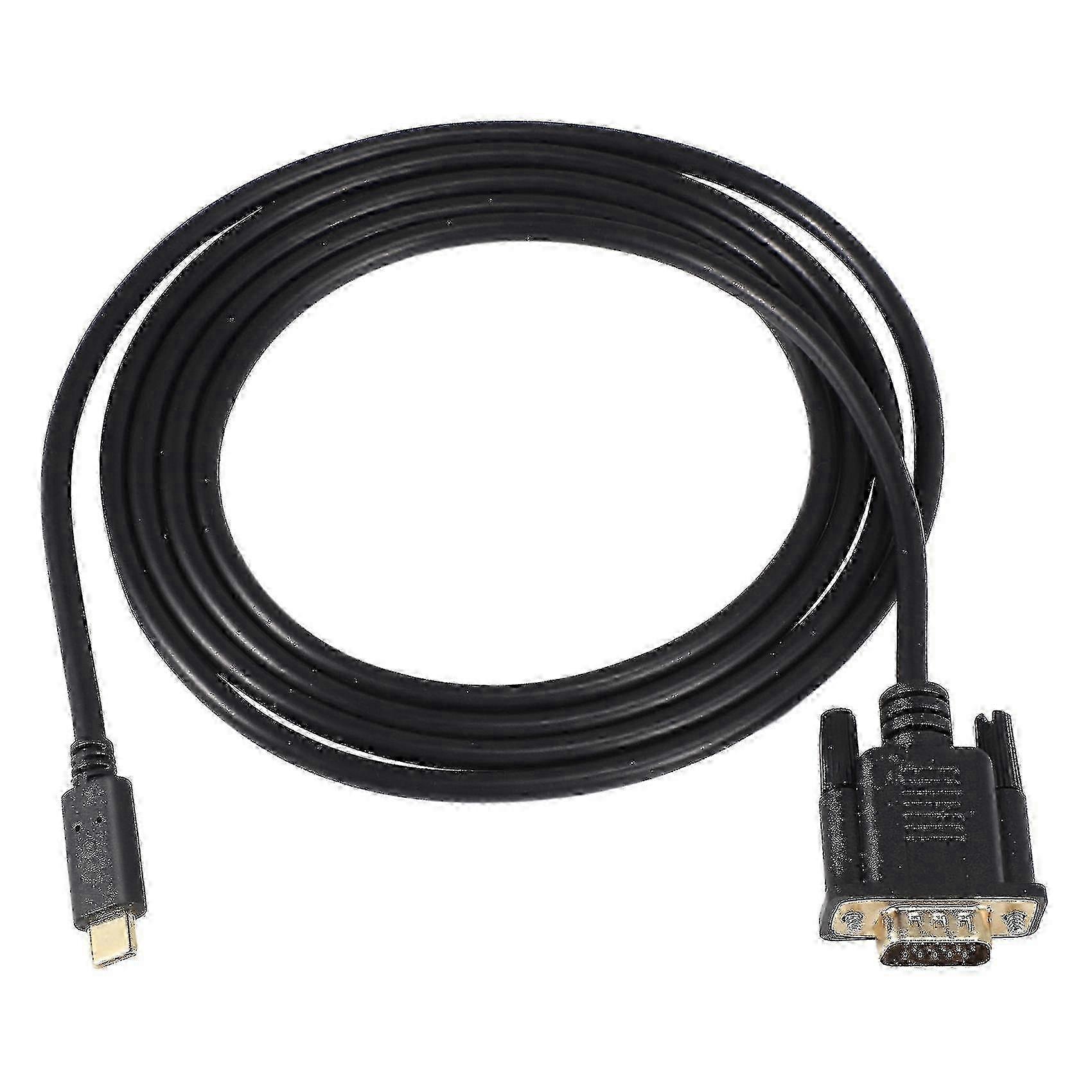 USB C to VGA 5.9ft Cable compatible with HDMI-Compatible Displays