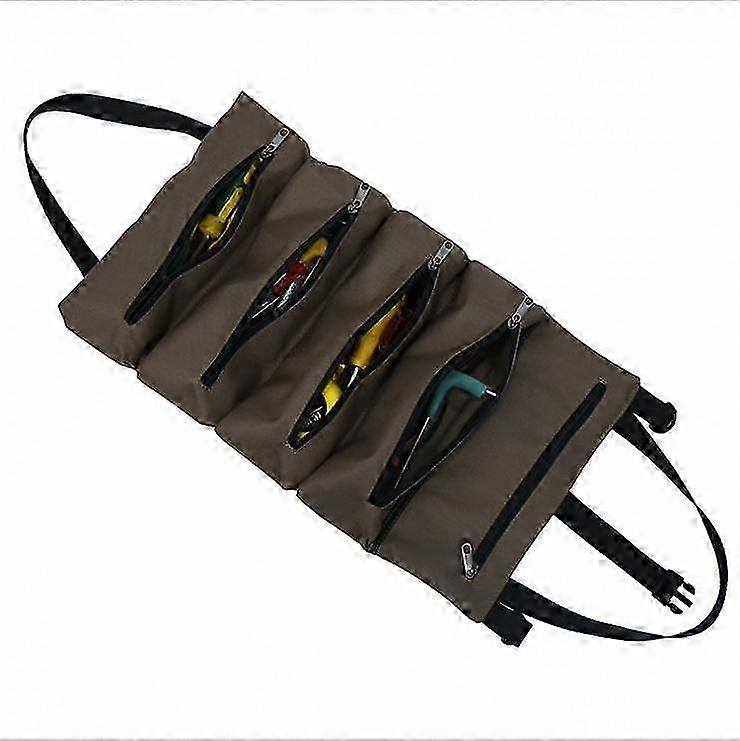 Waterproof Camo Tool Roll Storage Bag