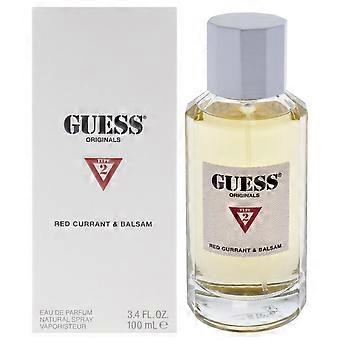 Guess Originals Type 2 Red Currant And Balsam By Guess For Unisex - 3.4 Oz Edp Spray