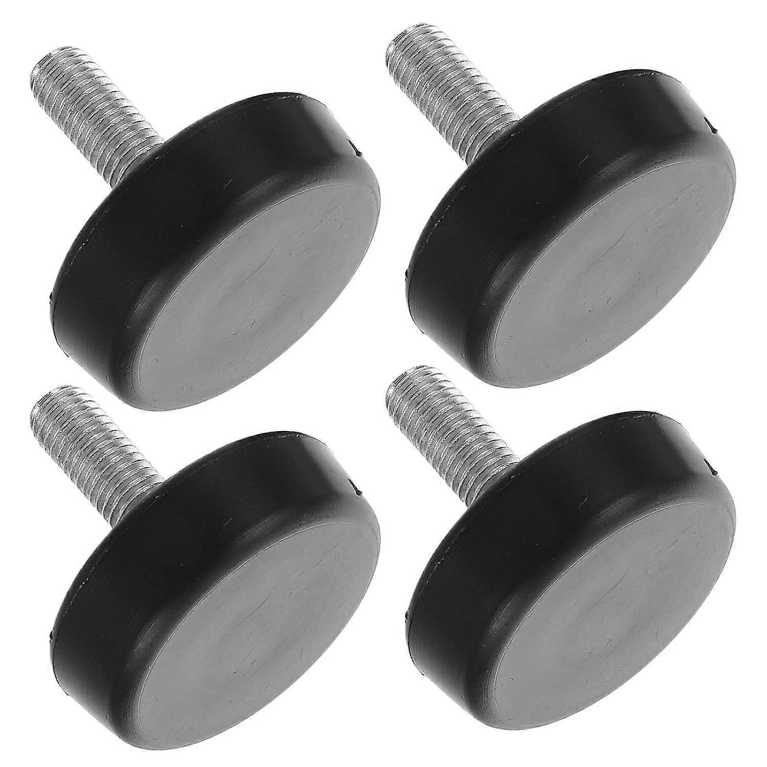 Adjustable Feet Replacement 4pcs Treadmill Rubber Mounting Bolts