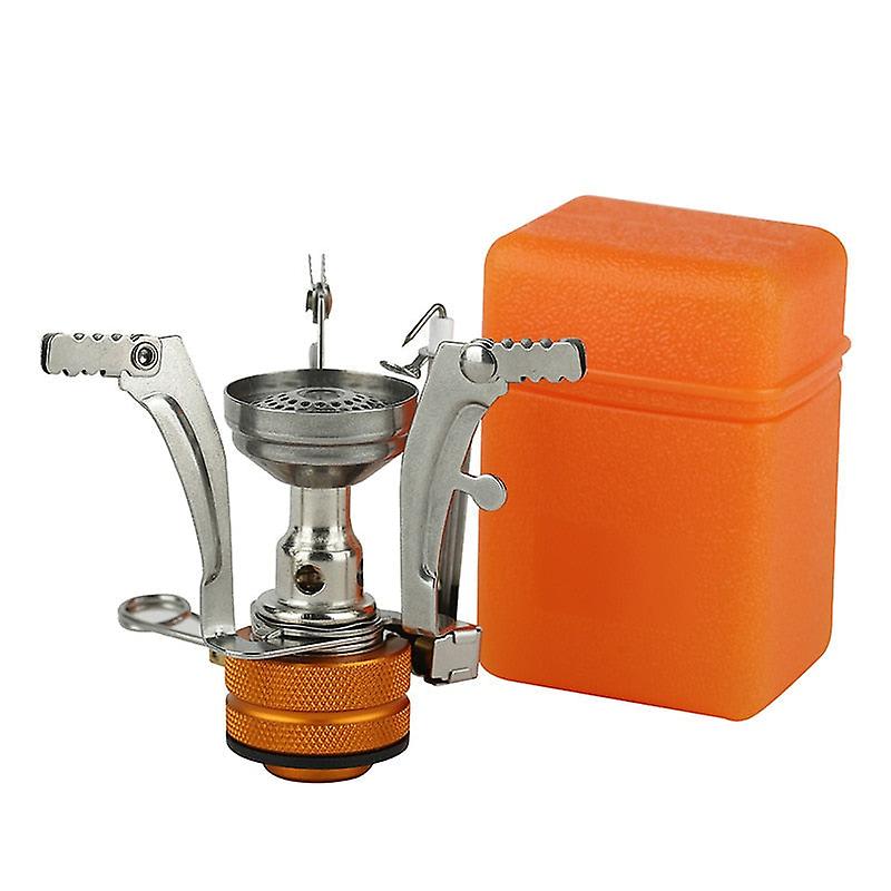 Compact Outdoor Camping Stove Head With Integrated Electronic Ignition And Lighter