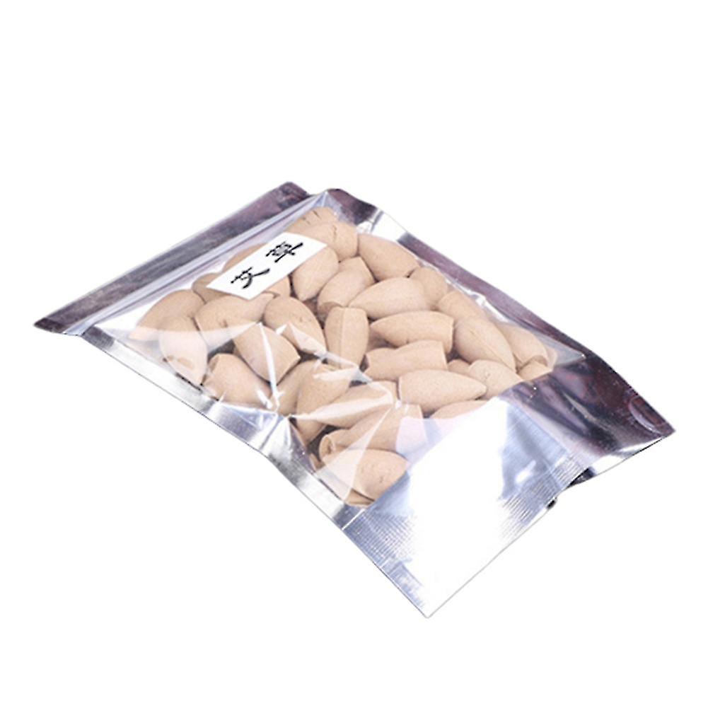 50pcs التدفق العكسي البخور المخاريط حبيبات برج عطرة خشب الصندل رائحة التوابل