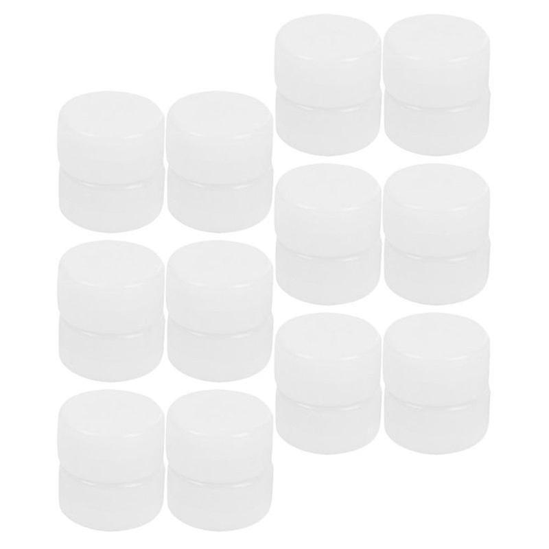 2.7X2.7cm White Rattles 50pcs Rattle Baby Toy Accessories Rattle Box Repair Fix Toy Noise Maker