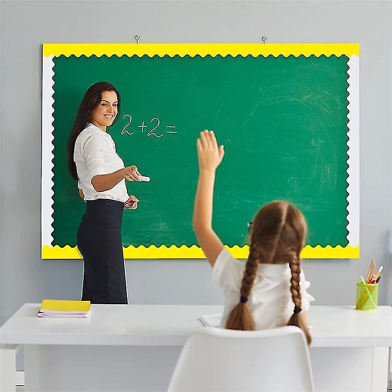 8 Scalloped Bulletin Board Borders Bulletin Boarder Decoration Borders For Classroom Decoration, 8
