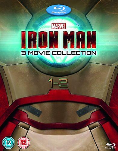 Iron Man 1-3 Collection complète [Blu-Ray]