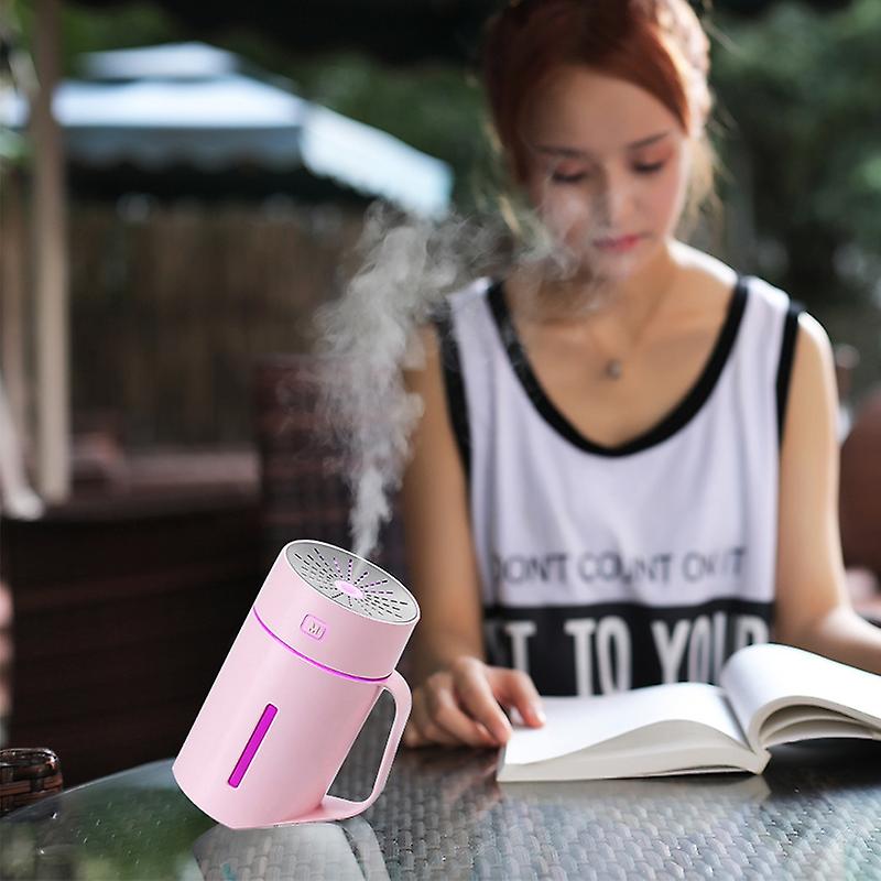 ML-S2 Water Cup Shape LED Night Light Atomized Humidifier