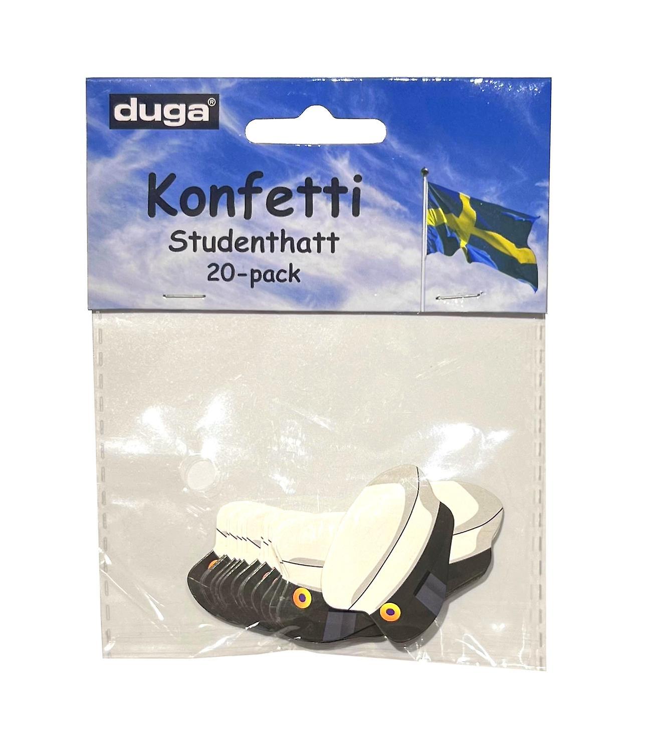 Konfetti Studerende 20-pack