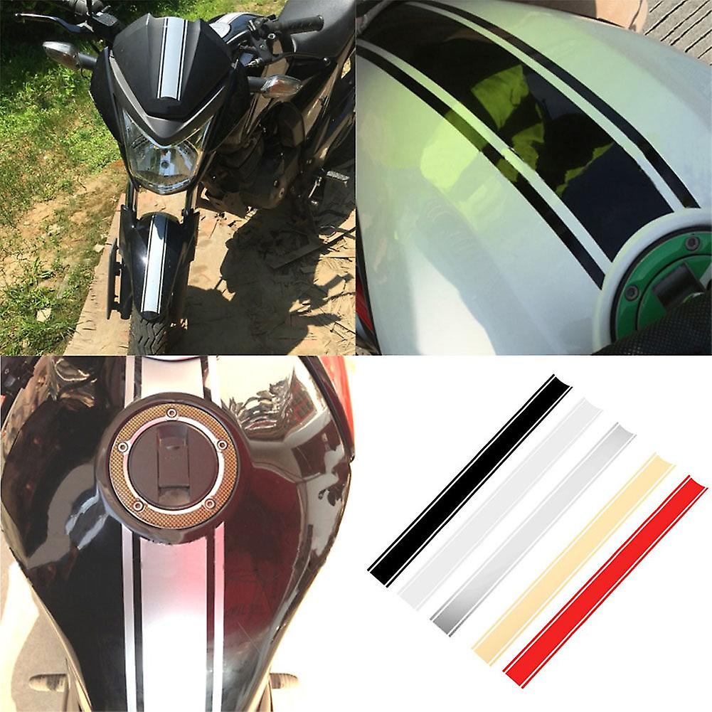 PINSTRIPE Stickers Decals Bonnet Motorcycle Chopper Tank Gloss Red