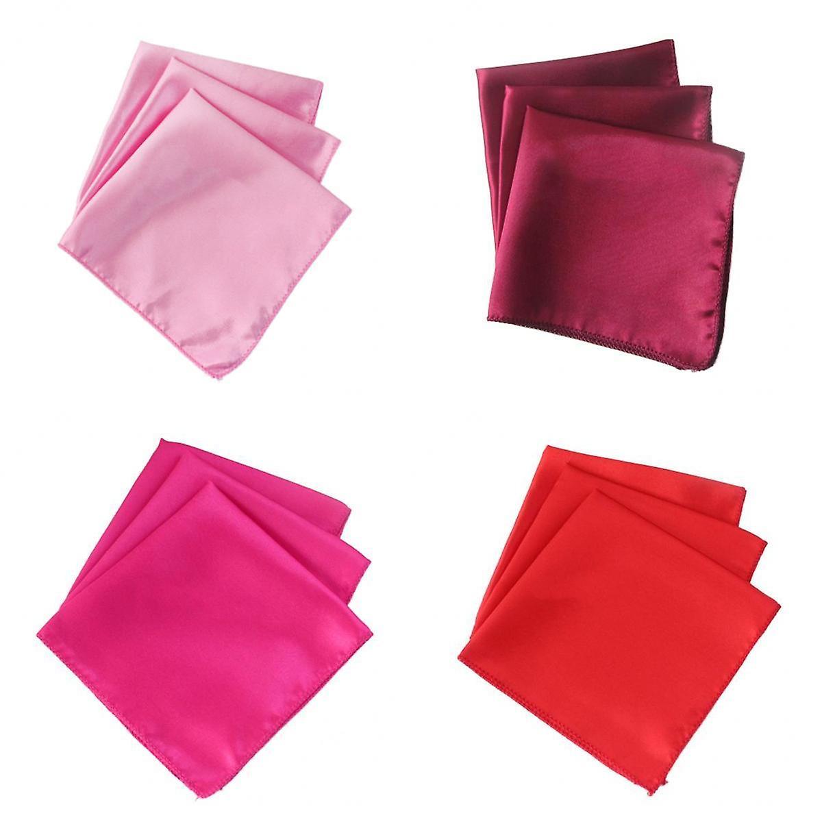 40pcs Polyester Napkin Pocket Handkerchief Square Wedding Party Tableware